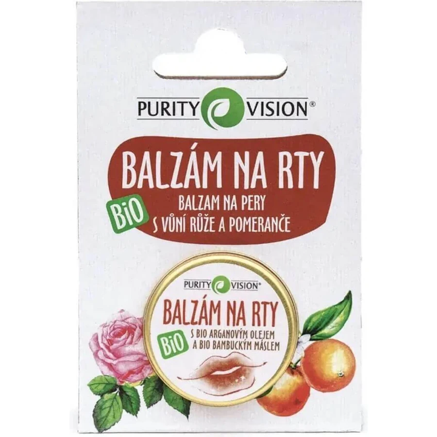 Бальзам для губ Purity Vision Bio Argan 12 мл 1×1 шт: цены и характеристики