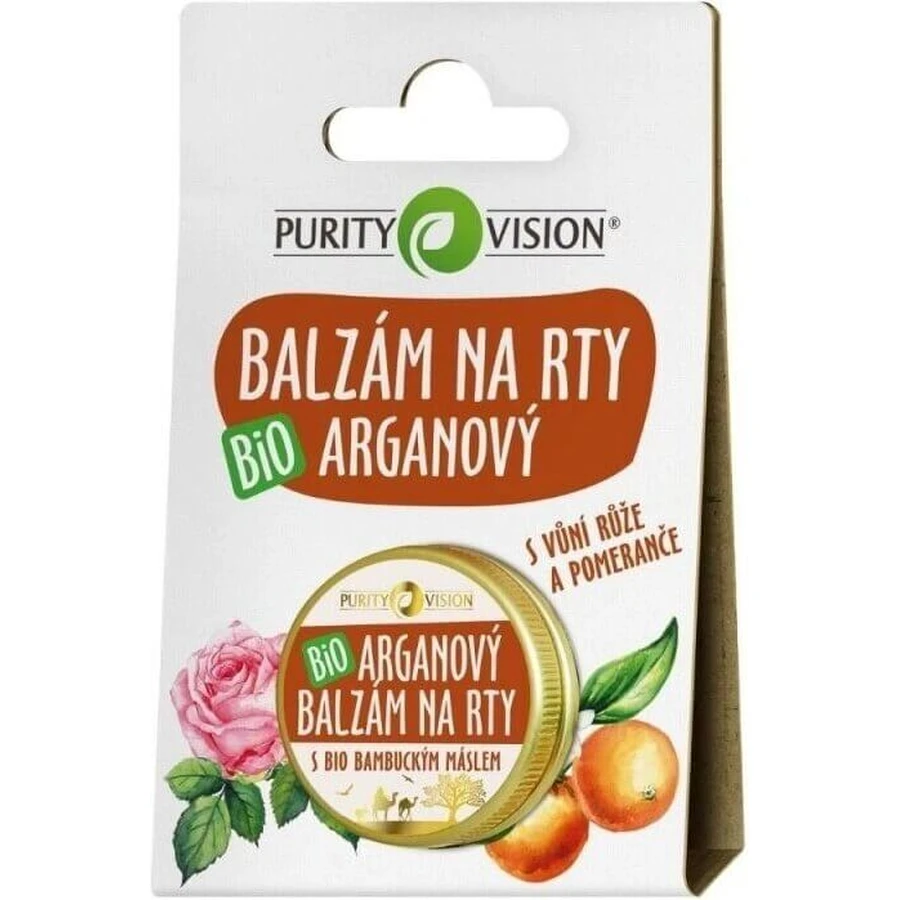 Бальзам для губ Purity Vision Bio Argan 12 мл 1×1 шт: цены и характеристики