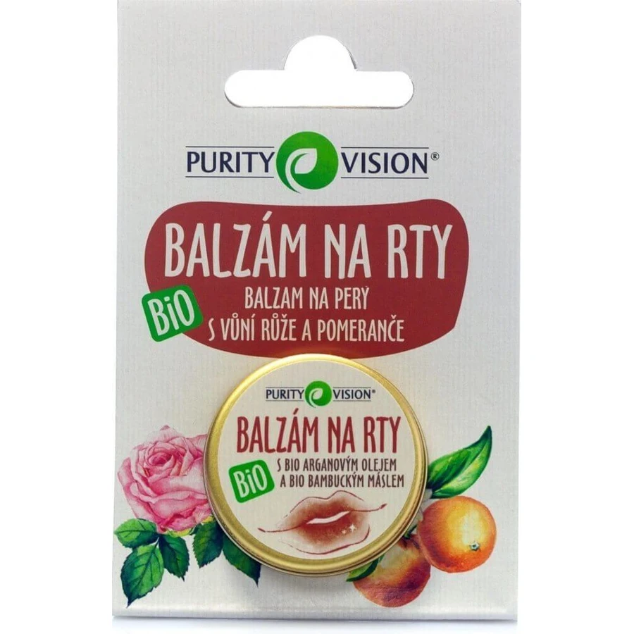 Бальзам для губ Purity Vision Bio Argan 12 мл 1×1 шт: цены и характеристики