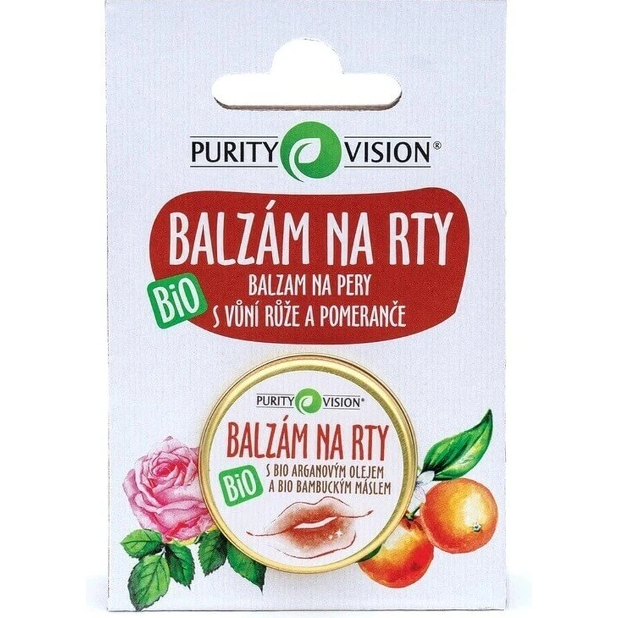 Бальзам для губ Purity Vision Bio Argan 12 мл 1×1 шт: цены и характеристики