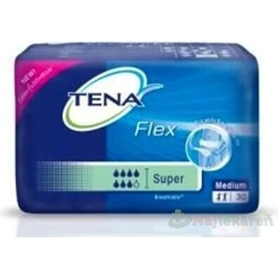 TENA Flex Super S 1×30 шт, трусы от недержания с быстросъемным поясом: цены и характеристики