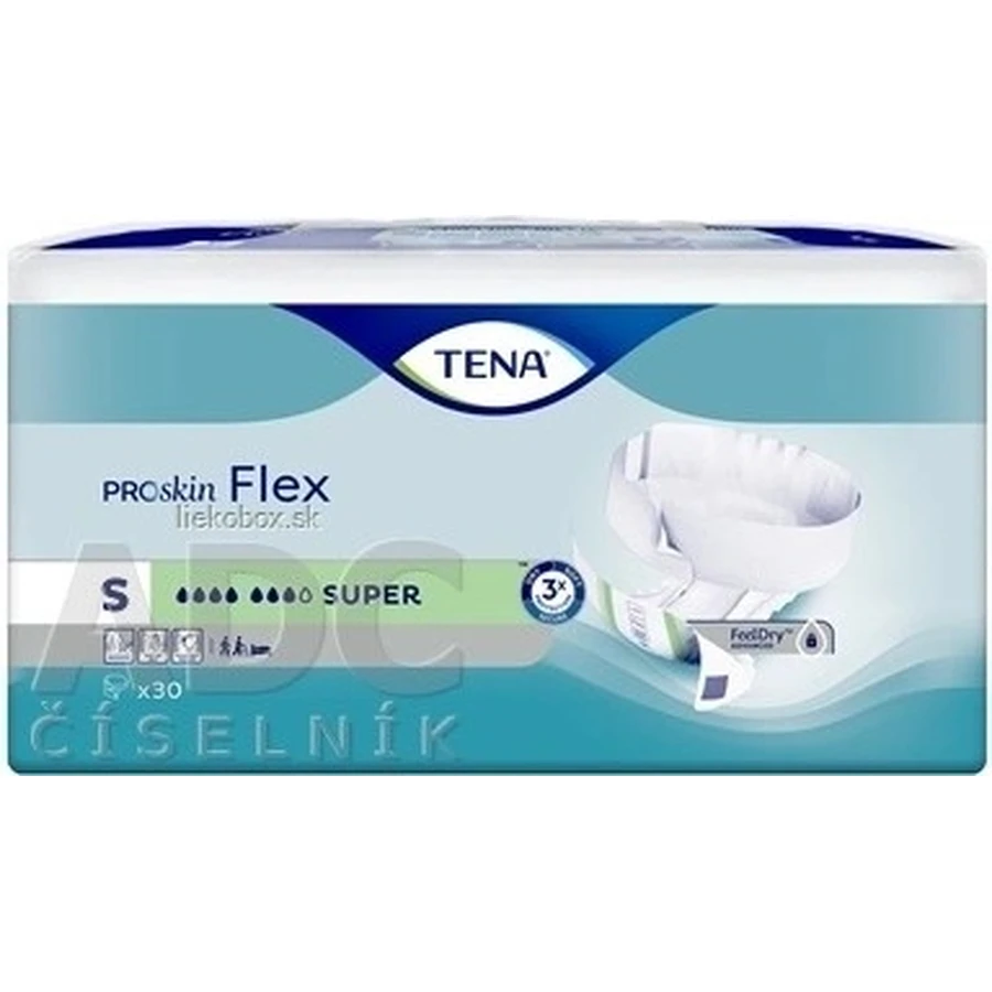TENA Flex Super S 1×30 шт, трусы от недержания с быстросъемным поясом: цены и характеристики