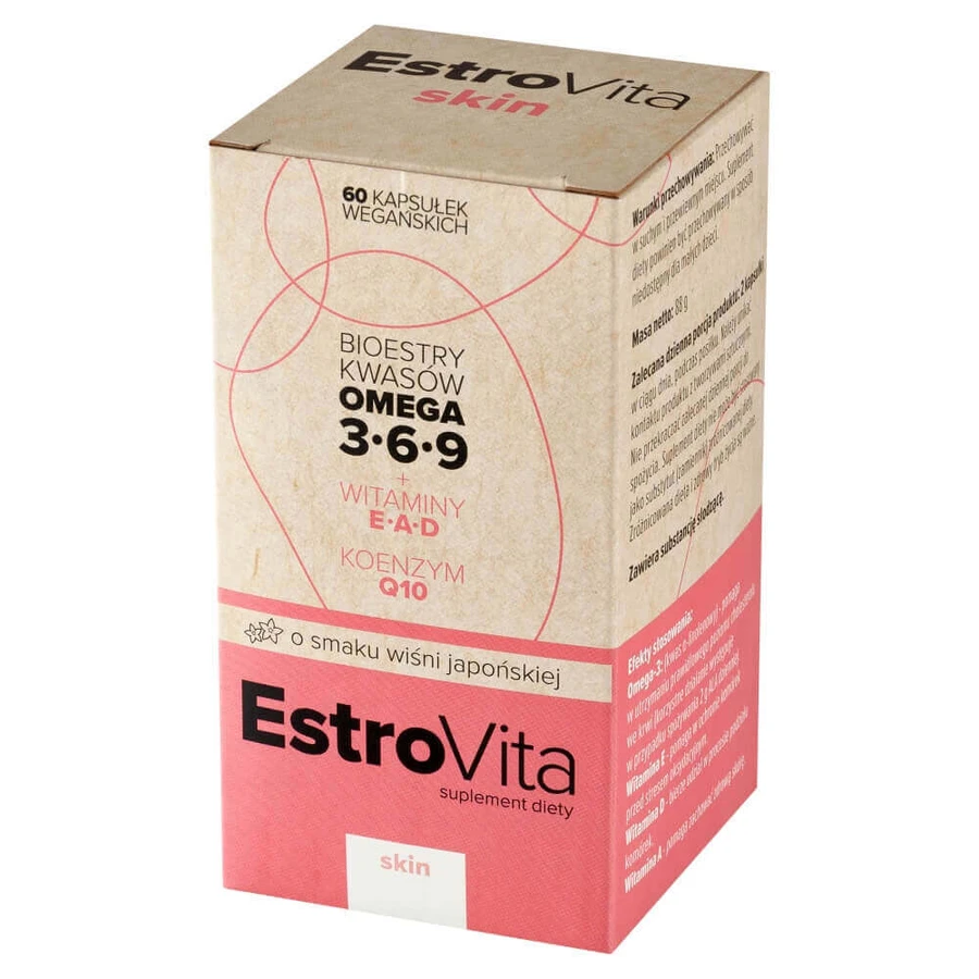 EstroVita Skin, 60 капсул: ціни та характеристики