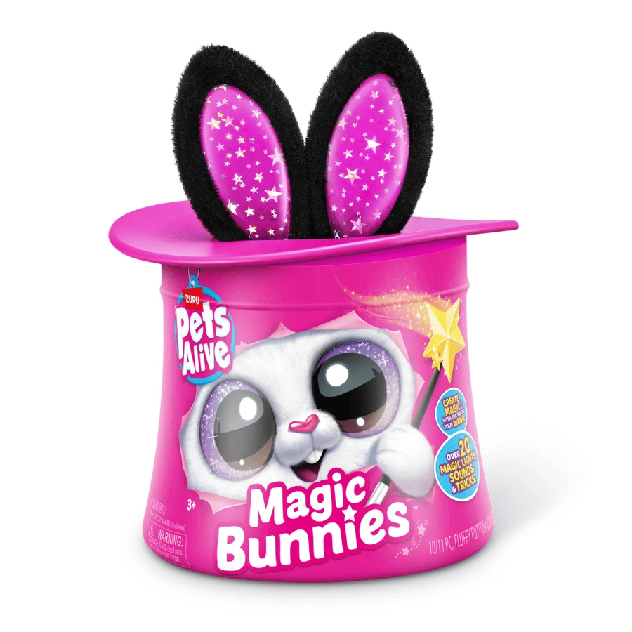 Интерактивная плюшевая игрушка The Magician Bunny, +3 года, разные модели, Pets Alive: цены и характеристики