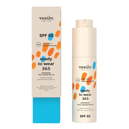 Resibo Ready To Wear 365, улучшенный крем для лица, SPF 50, 50 мл: цены и характеристики