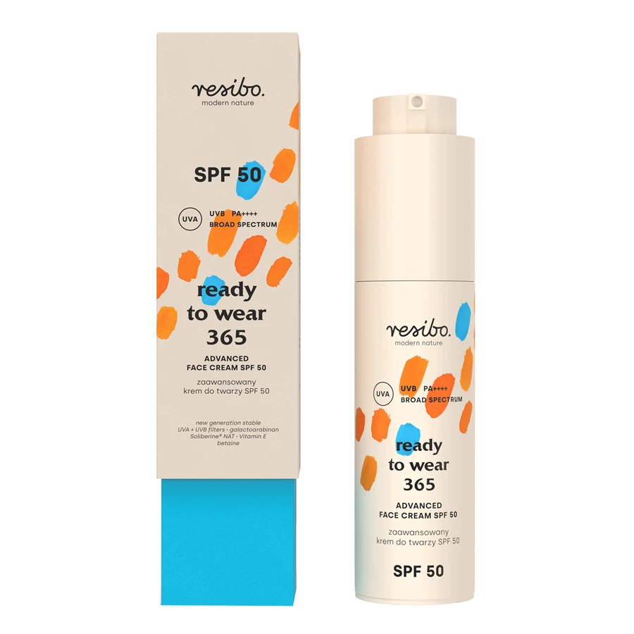 Resibo Ready To Wear 365, улучшенный крем для лица, SPF 50, 50 мл: цены и характеристики