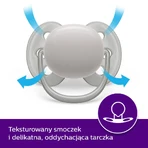 Avent Ultra Soft, пустушка, силіконова, симетрична, для хлопчиків, SCF091/17, 6-18 місяців, 2 штуки ПОЛАМАНА УПАКОВКА: ціни та характеристики