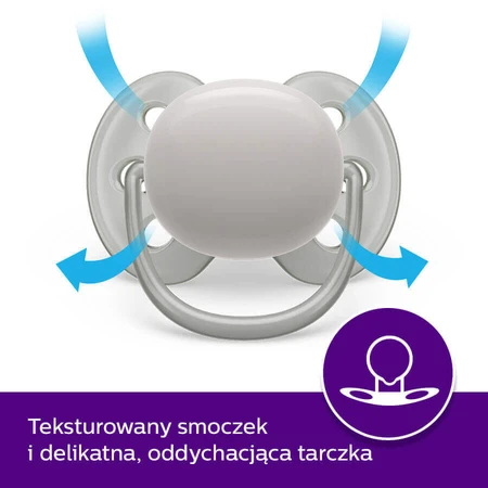 Avent Ultra Soft, пустушка, силіконова, симетрична, для хлопчиків, SCF091/17, 6-18 місяців, 2 штуки ПОЛАМАНА УПАКОВКА: ціни та характеристики