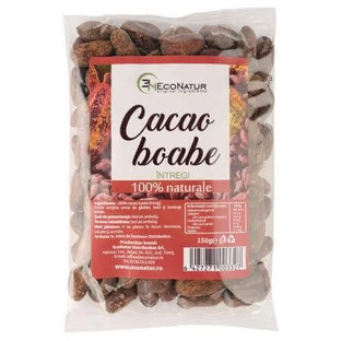 Какао-боби цільні, 150 г, Econatur