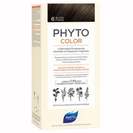 Phyto Color, барвник для воску, 6 темно-русявий, 50 мл: ціни та характеристики