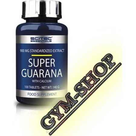 Scitec Nutrition Super Guarana 1×100 табл, пищевая добавка: цены и характеристики
