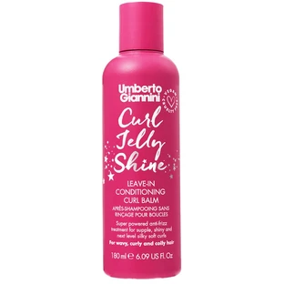 Бальзам-кондиціонер для кучерявого волосся Umberto Giannini Curl Jelly Shine Leave-In Conditioning Curl Balm, 180 мл