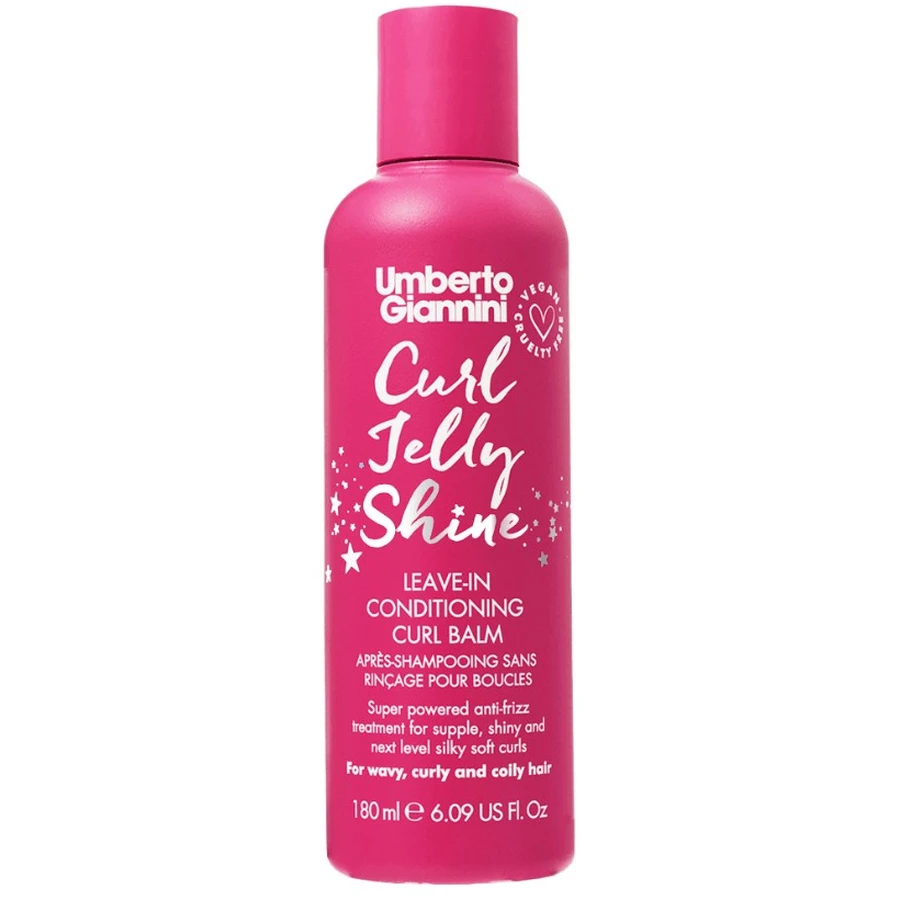 Бальзам-кондиціонер для кучерявого волосся Umberto Giannini Curl Jelly Shine Leave-In Conditioning Curl Balm, 180 мл: ціни та характеристики