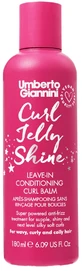 Бальзам-кондиционер для кудрявых волос Umberto Giannini Curl Jelly Shine Leave-In Conditioning Curl Balm несмываемый,180 мл