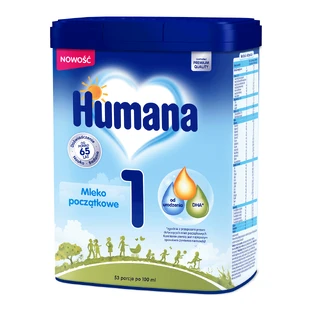 Сухая молочная смесь Humana 1 для детей с рождения, 750 г