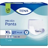 TENA PANTS PLUS EXTRA LARGE 1×12 шт, еластичні поглинаючі трусики, поглинання 1440 мл, обхват стегон 120-160 см