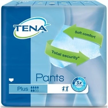 TENA PANTS PLUS EXTRA LARGE 1×12 шт, эластичные впитывающие трусики, 1440 мл, обхват бедер 120-160 см: цены и характеристики