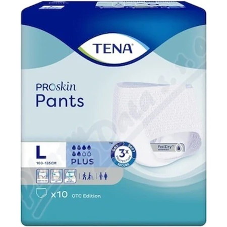 TENA PANTS PLUS EXTRA LARGE 1×12 шт, эластичные впитывающие трусики, 1440 мл, обхват бедер 120-160 см: цены и характеристики