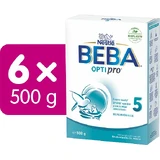 Nestlé Beba OPTIPRO 5 (молочная смесь для детей раннего возраста (с конца 24-го месяца)(нов.2022) 6 шт.