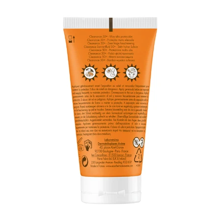 Avene Cleanance Sun Солнцезащитный крем, для жирной и склонной к несовершенствам кожи, SPF 50+, 50 мл: цены и характеристики