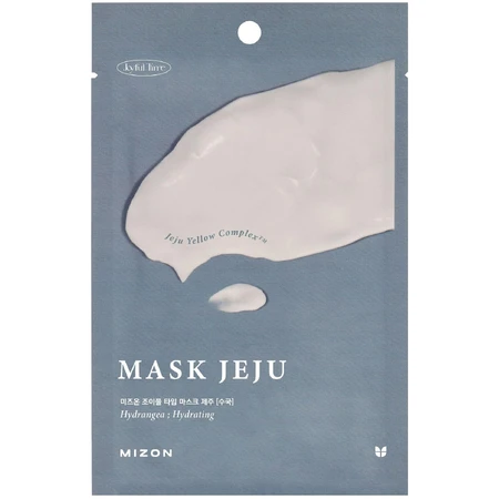 Mizon Joyful Time Mask Jeju Hydrangea - Текстильная маска для кожи, гортензия 23 г: цены и характеристики