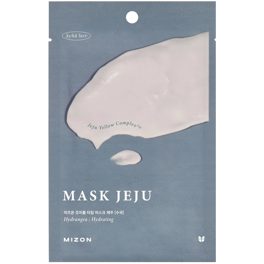 Mizon Joyful Time Mask Jeju Hydrangea - Текстильная маска для кожи, гортензия 23 г: цены и характеристики
