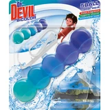 Dr. Devil Двухцветный освежитель для туалета Polar Aqua, 1 шт.