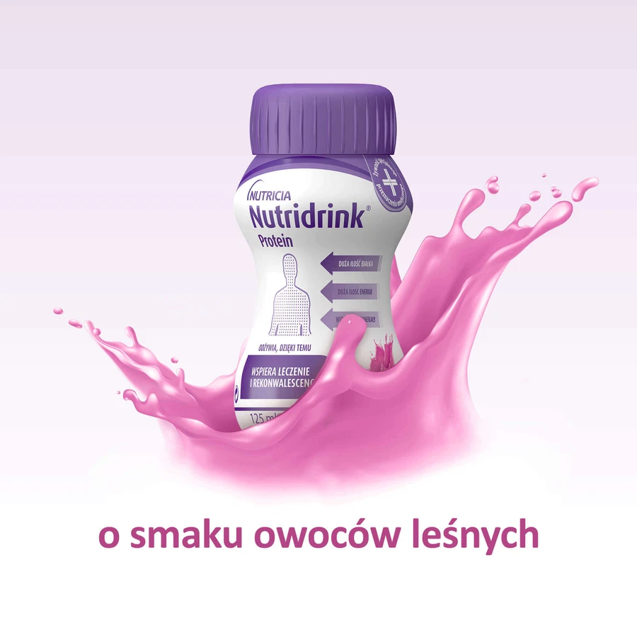 Nutridrink Protein, со вкусом лесных ягод, 4 x 125 мл: цены и характеристики