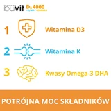 Ібувіт D3 4000 + К2МК-7 Омега, 30 капсул