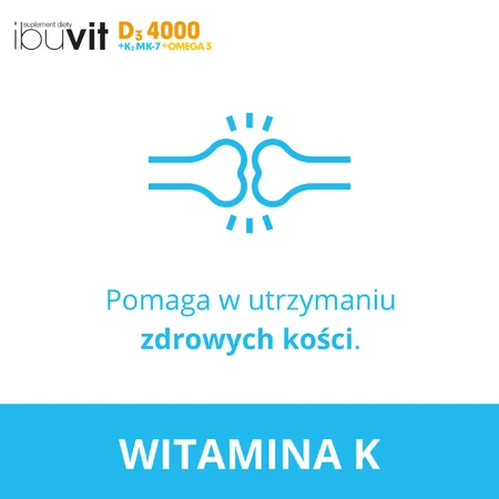 Ібувіт D3 4000 + К2МК-7 Омега, 30 капсул: ціни та характеристики