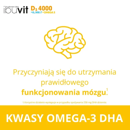 Ібувіт D3 4000 + К2МК-7 Омега, 30 капсул: ціни та характеристики