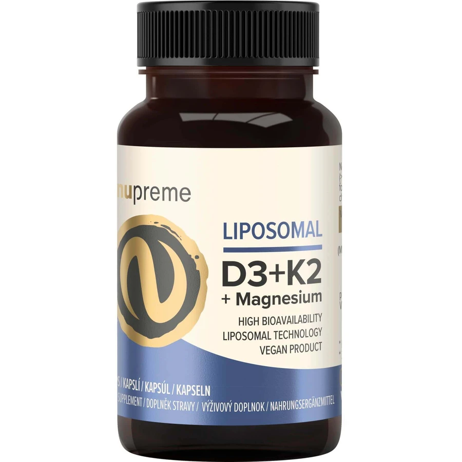 Nupreme Liposomal Vit. D3+K2 30 капсул: ціни та характеристики