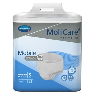MoliCare Premium Mobile 6 капель S 1×14 шт, трусики-подгузники