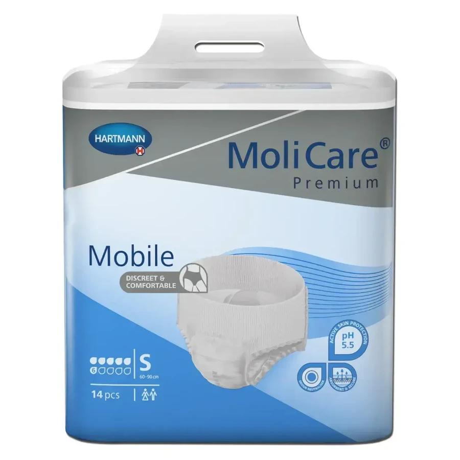 MoliCare Premium Mobile 6 капель S 1×14 шт, трусики-подгузники: цены и характеристики