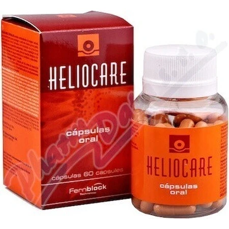 HELIOCARE ORAL + B 1×60 cps, харчова добавка: ціни та характеристики