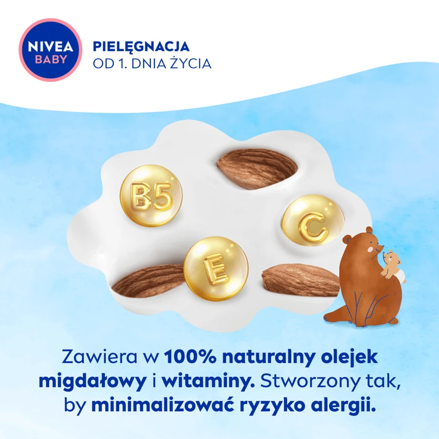 Nivea Дитяче зволожуюче молочко, Ніжний догляд, 500 мл: ціни та характеристики
