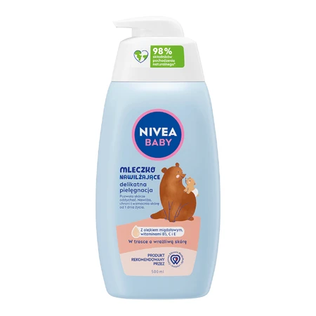 Nivea Дитяче зволожуюче молочко, Ніжний догляд, 500 мл: ціни та характеристики