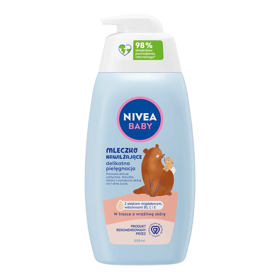 Nivea Дитяче зволожуюче молочко, Ніжний догляд, 500 мл: ціни та характеристики