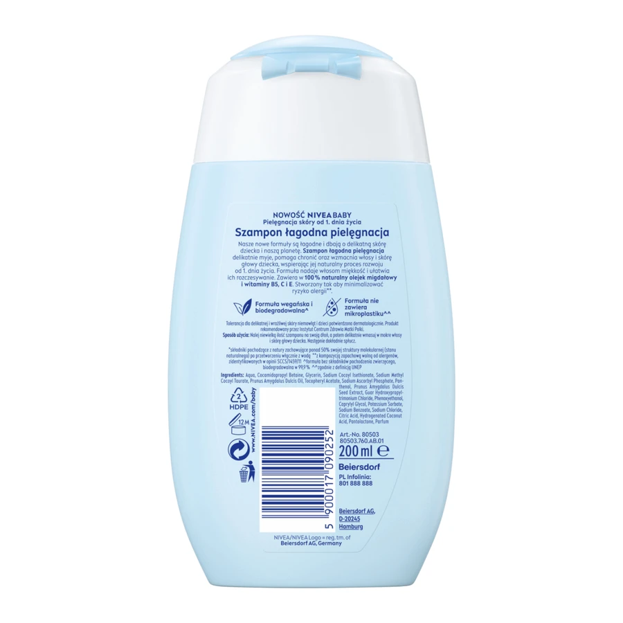 Nivea Детский шампунь, 200 мл: цены и характеристики