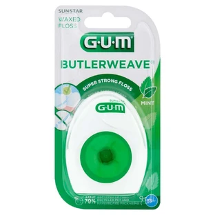 Гумка Sunstar Gum Butlerweave, не зубна, вощена, м'яка, 55 м