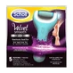 Scholl Velvet Smooth Pro, електронна терка для ніг з адоварком, водонепроникна, синя, 1 шт.