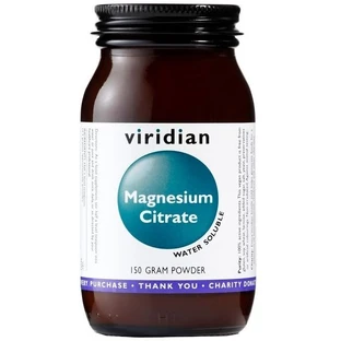 Порошок цитрату магнію Viridian 150 г