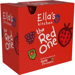 Ella's Kitchen BIO Red One фруктовое пюре с клубникой 5 х 90 г