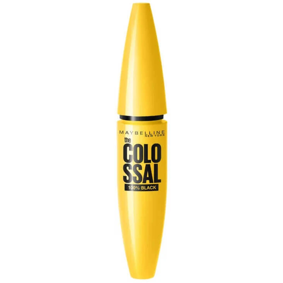 Потовщуюча туш для вій Maybelline Colossal 100% чорна, 10,7 мл: ціни та характеристики