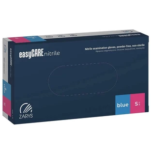 EasyCare Nitrile, нитриловые перчатки, непрозрачные, неопудренные, размер S, 100 штук