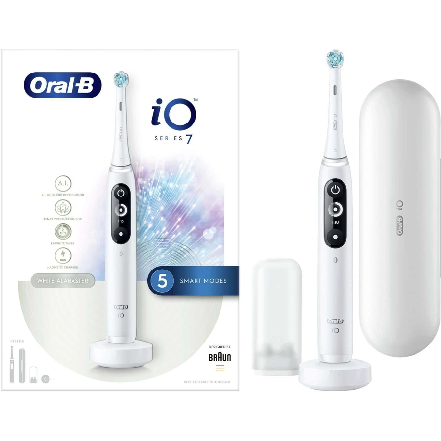 Электрическая зубная щетка Oral-B iO Series 7 White: цены и характеристики