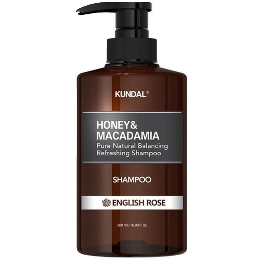 Kundal Honey&Macadamia Nature Shampoo English Rose - натуральный увлажняющий ампульный 500 мл: цены и характеристики