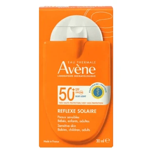 Солнцезащитный крем Avene Sun Reflex, SPF 50+, для взрослых и детей с 6 месяцев, 30 мл.