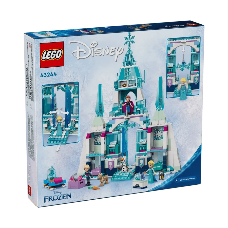 Льодовий палац Ельзи, 6+ років, 43244, Lego Disney Princess: ціни та характеристики