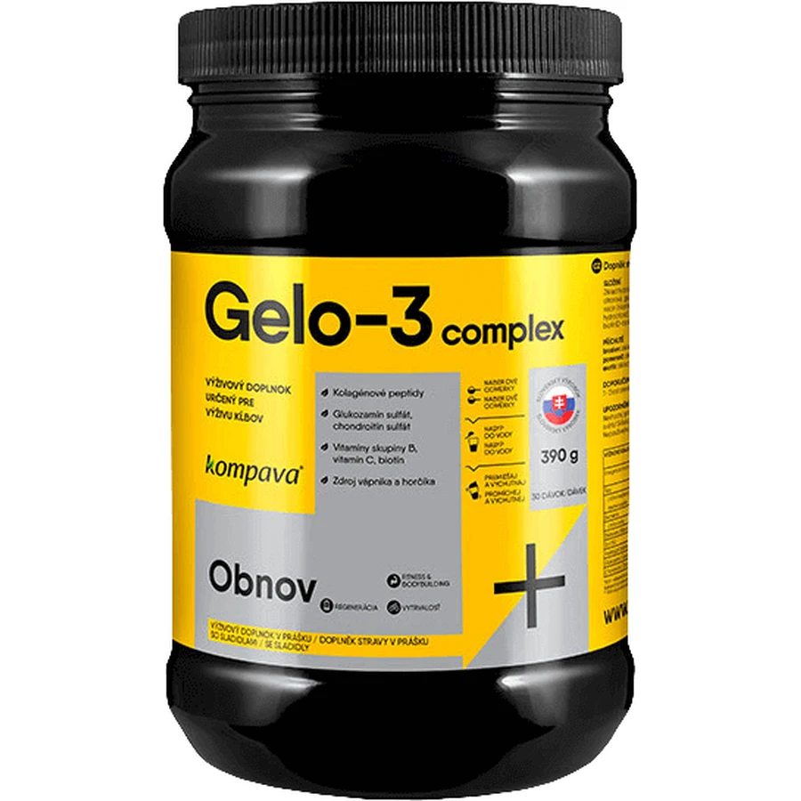Kompava GELO-3 Complex экзотический вкус 390 г: цены и характеристики